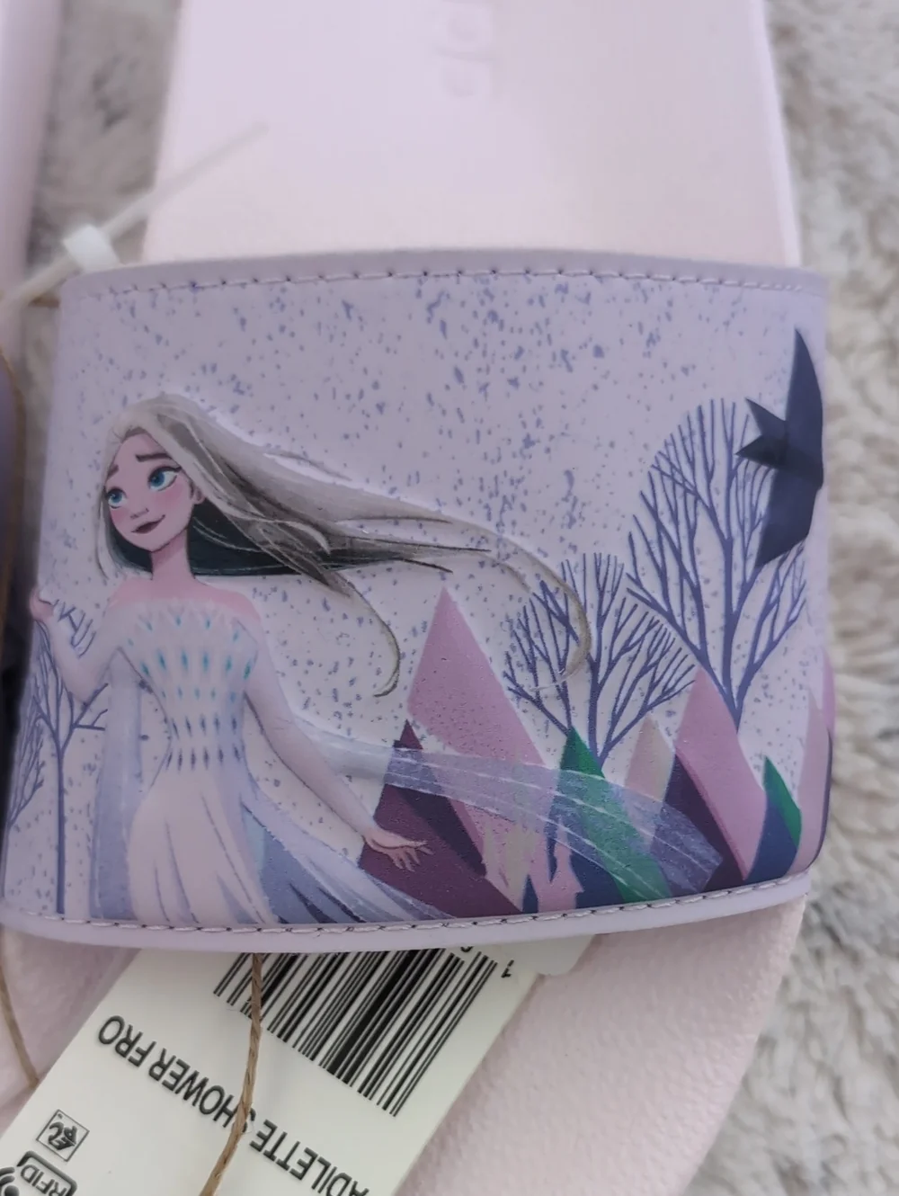 adidas X Disney Kids' Frozen Adilette Slides